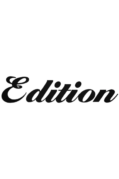 Edition Oto Sticker Siyah 20 Cm ürün görseli 1