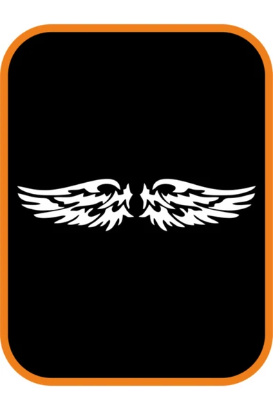 Kanat Oto Sticker Beyaz 30*7 Cm ürün görseli 1