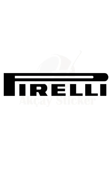 Pirelli Oto Sticker Siyah 2 Adet 20*4 Cm ürün görseli 1