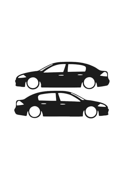 Otomobil Tasarım Oto Sticker Model 24 Siyah 15*5Cm ürün görseli 1