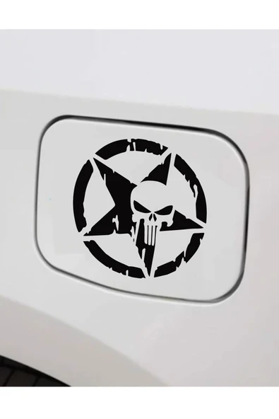 Kurukafa Depo Kapağı Sticker 11Cm ürün görseli 1