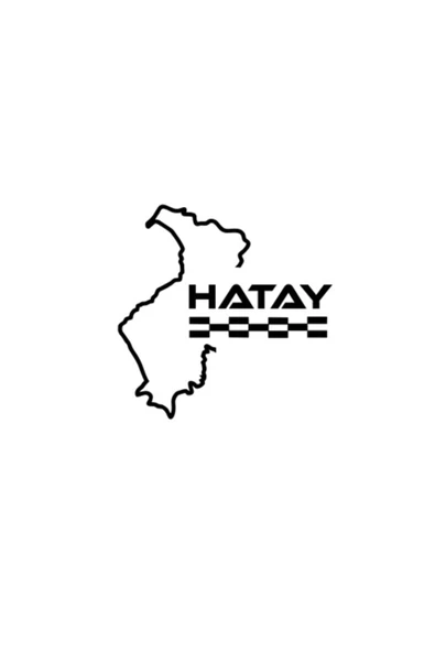 Hatay Çevreyolu Sticker 12*9 Cm ürün görseli 1