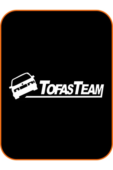 Tofaş Oto Sticker Beyaz 40*10 Cm ürün görseli 1