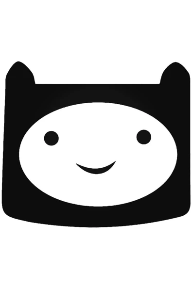 Adventure Time Finn Araba Oto Arma Duvar Çıkartma Sticker 20 cm ürün görseli 1