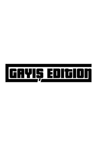Gayış Edition Oto Cam Sticker Siyah 25*5 Cm ürün görseli 1