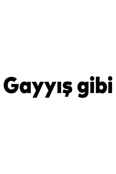 Gayış Gibi Oto Cam Sticker Siyah 20*4 Cm ürün görseli 1