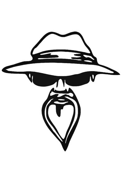 Lowrider Mexican Auto Sticker Oto 20 Cm ürün görseli 1