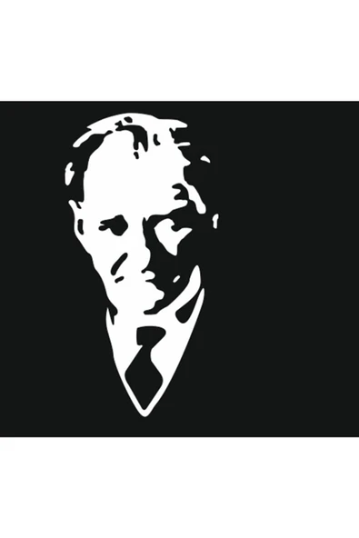 Atatürk Portre Sticker 15*30 Cm ürün görseli 1