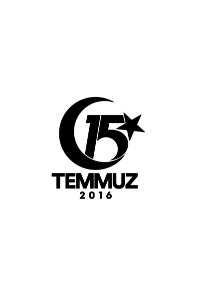 On Beş Temmuz Oto Cam Sticker 18*20 Cm ürün görseli 1