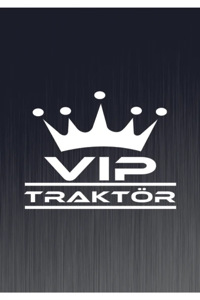 Vıp Tractor Sticker 35*28 Cm ürün görseli 1