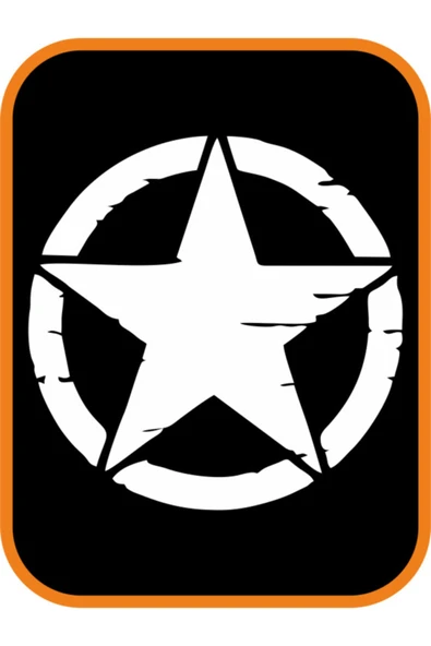 Star Yıldız 2 Adet Off Road Oto Sticker Beyaz 20 Cm ürün görseli 1