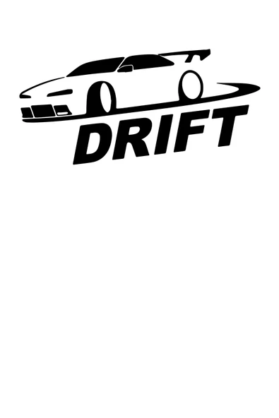 Drift Yapan Araba Aksesuar Oto Sticker Siyah 20*10 Cm ürün görseli 1