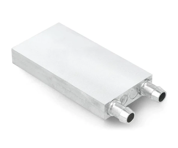 4x8cm Sıvı Su Soğutucu Alüminyum Blok  Bilgisayar Cpu Grafik Gpu Anakart Xbox Lazer Kafa Soğutma Radyatör Mini Klima Fan Buzdolabı Buzluk Peltier 40x80mm Isıtıcı ürün görseli 1
