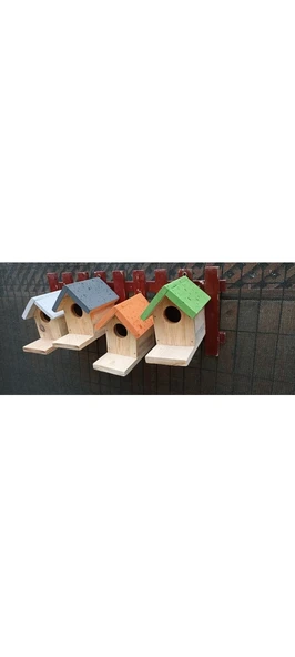 Ahşap Kuş Yuvası - Resim 4