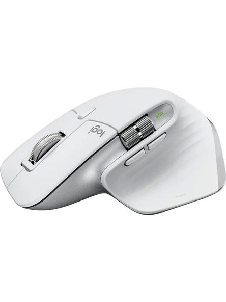 Logitech Mx Master 3S 910-006560 Açık Gri Şarjlı Sessiz Ergonomik Lazer Kablosuz Mouse ürün görseli 1