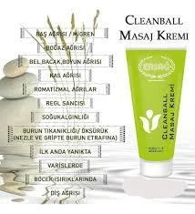 Ersağ Cleanball Masaj Kremi 200 ml - Resim 2