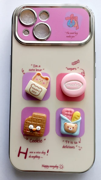 İPHONE 15 KILIF MOPAL marka EMOJİ FİGÜRLÜ DESENLİ ürün görseli 1