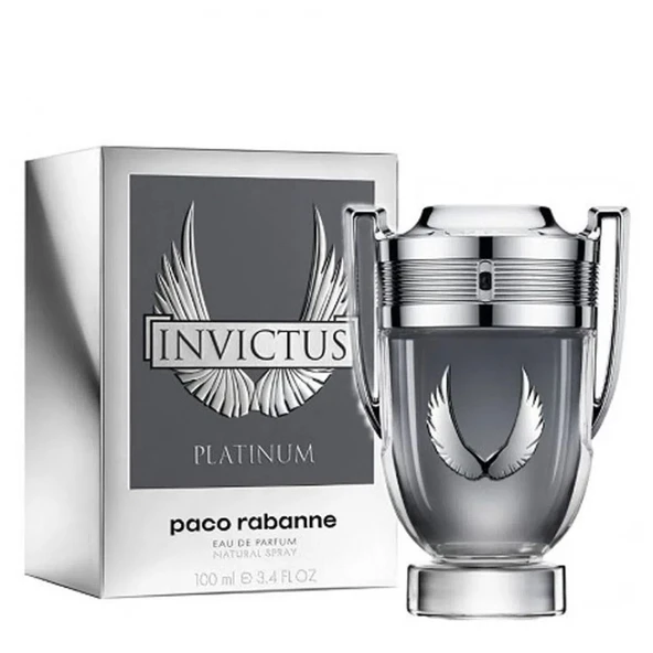 PACO RABANNE INVICTUS PLATINIUM EDP 100 ML ürün görseli 1