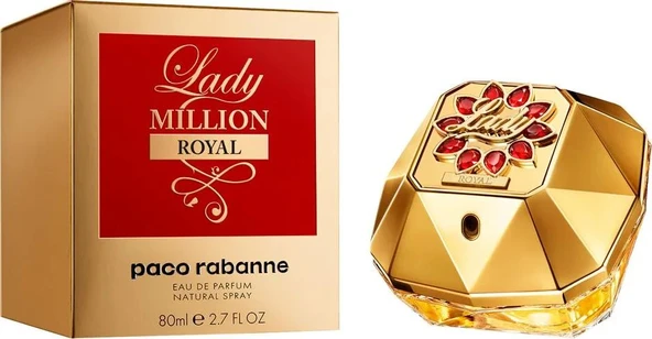 PACO RABANNE LADY MILLION ROYAL EDP 80 ML ürün görseli 1