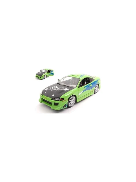 Jada 1/24 Fast & Furious 1995 Mitsubishi - Resim 2