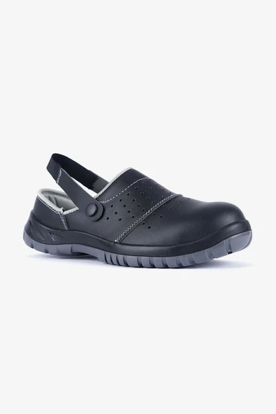 Mekap 210 Slipper Jeriko S1 Koruyucu İş Terliği Siyah Hafif Rahat Model ürün görseli 1