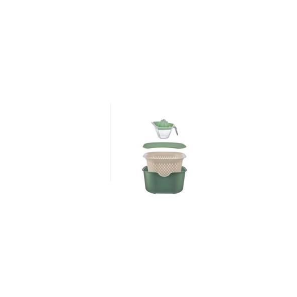 MOI SUZGECLI SET 5 PARCA YESIL ürün görseli 1