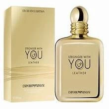 EMPORIO ARMANI STRONGER WITH YOU LEATHER 100 ML ürün görseli 1
