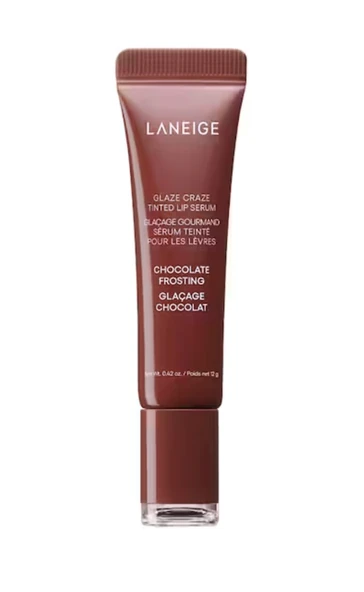 Laneige  Glaze Craze Tinted Lip Serum - Renkli Dudak Serumu - Çikolata Glasür ürün görseli 1