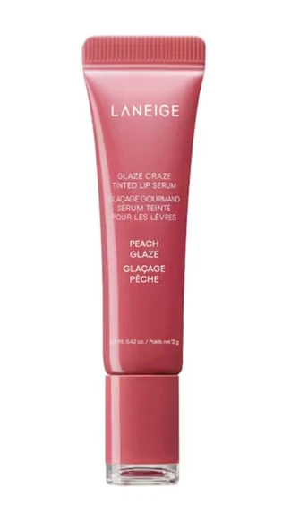 Laneige  Glaze Craze Tinted Lip Serum - Renkli Dudak Serumu - Şeftali Glasür ürün görseli 1