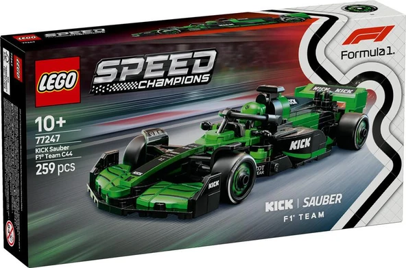 Lego Speed Champions KICK Sauber F1 Team C44 77247 ürün görseli 1