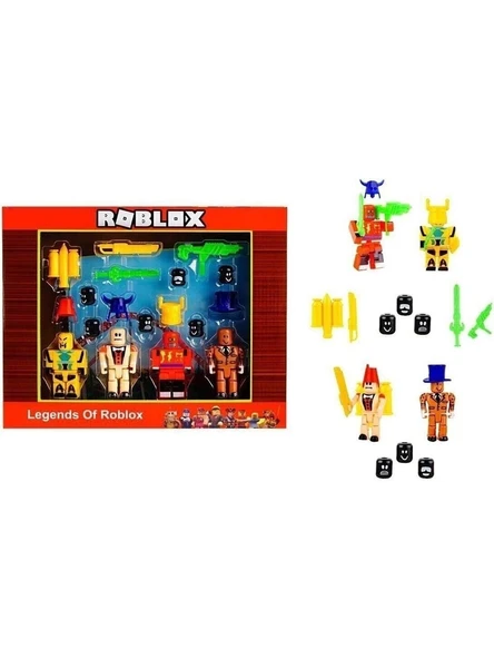 Figür robloks set 4 lü ürün görseli 1