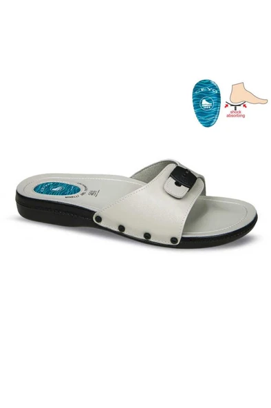 Ceyo 6300-1 Topuk Jelli Anatomik Taban Erkek Terlik Bej 40-45 ürün görseli 1
