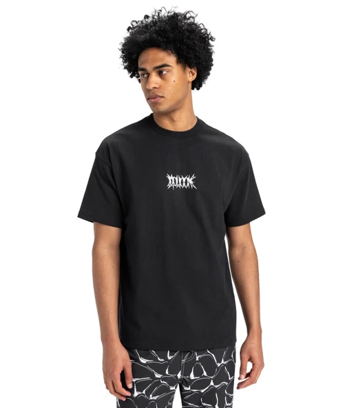 Quiksilver Mercury Chrome Lightning Tee Erkek Kısa Kollu Tişört EQYZT08016 Siyah ürün görseli 1