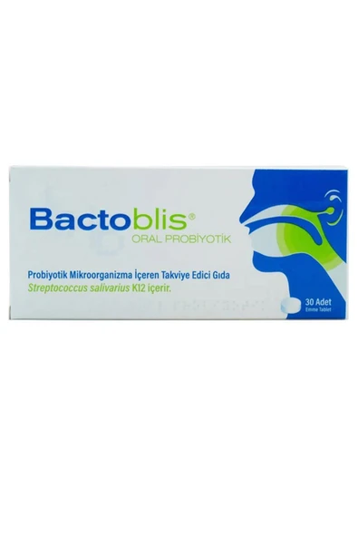 Bactoblis Takviye Edici Gıda 30 Adet Emme Tablet ürün görseli 1