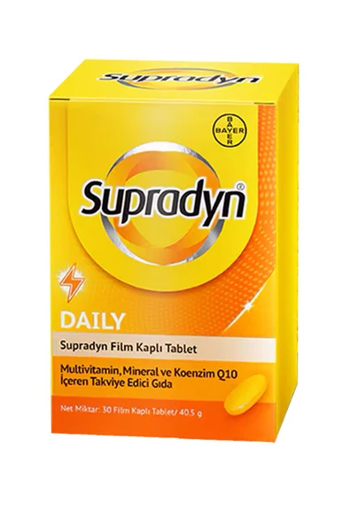 Supradyn Daily Takviye Edici Gıda 30 Tablet ürün görseli 1