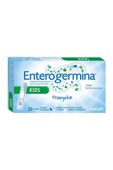 Enterogermina Çocuklar için Takviye Edici Gıda 100ml ( 5ml x 20 flakon ) ürün görseli 1