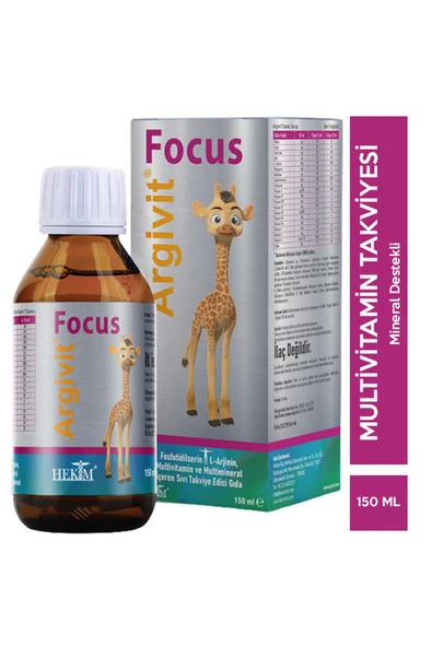 Argivit Focus Takviye Edici Gıda 150 ml ürün görseli 1
