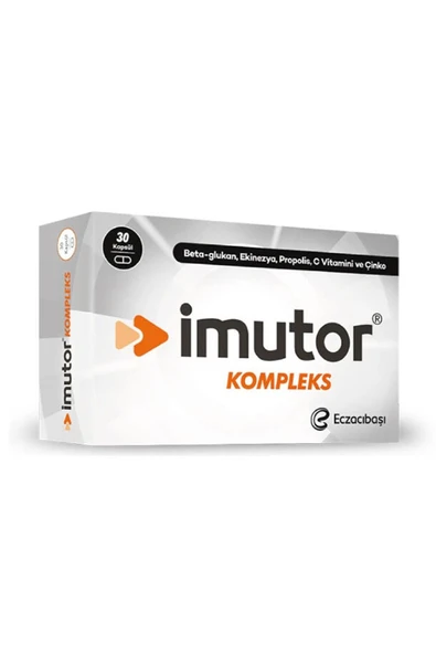 Imutor Kompleks Takviye Edici Gıda 30 Kapsül ürün görseli 1
