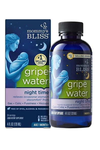 Mommys Bliss Gece Gaz Damlası Takviye Edici Gıda 120 ml ürün görseli 1