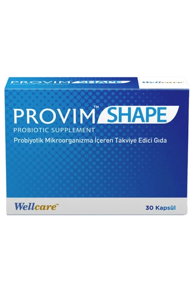 Wellcare Provim Shape Takviye Edici Gıda 30 Kapsül ürün görseli 1