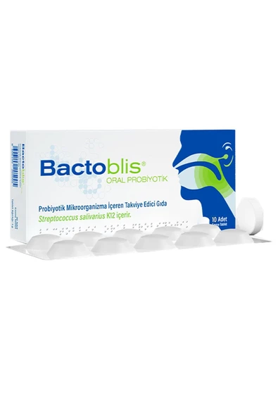 Bactoblis Probiyotik Takviyesi 10 Tablet ürün görseli 1