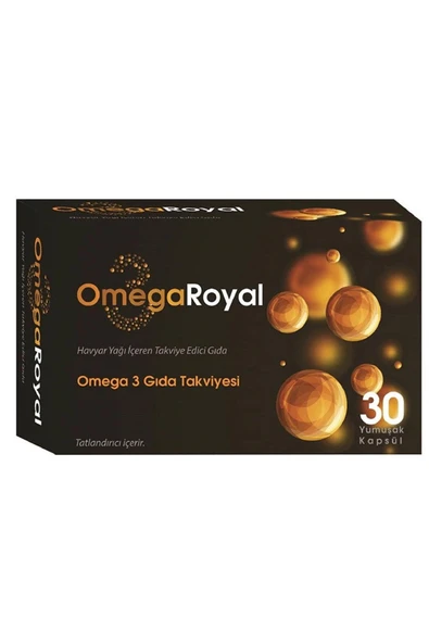 Omega Royal Omega 3 Takviye Edici Gıda 30 Yumuşak Kapsül ürün görseli 1