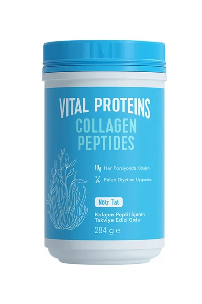 Vital Proteins Collagen Peptides Nötr Tat Takviye Edici Gıda 284 gr ürün görseli 1