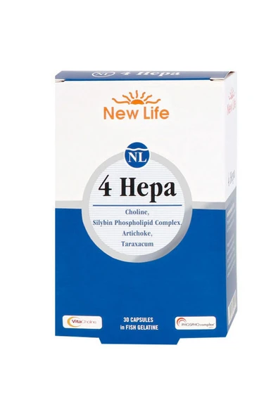 New Life 4 Hepa Takviye Edici Gıda 30 Kapsül ürün görseli 1
