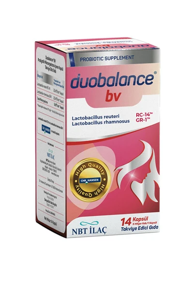 Nbt İlaç Duobalance Bv Takviye Edici Gıda 14 Kapsül ürün görseli 1