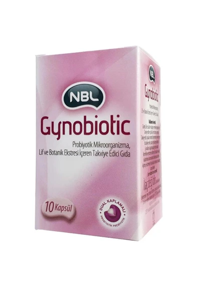 Nbl Gynobiotic Takviye Edici Gıda 10 Kapsül ürün görseli 1