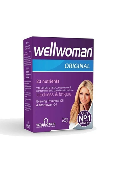 Vitabiotics Wellwoman Original Takviye Edici Gıda 60 Kapsül ürün görseli 1