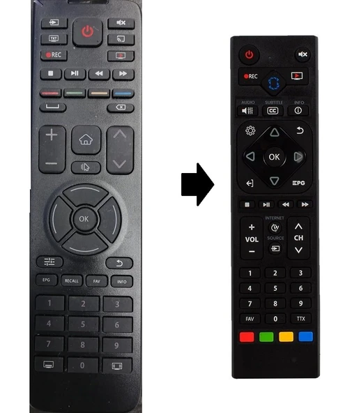 WOON TV KUMANDASI ürün görseli 1