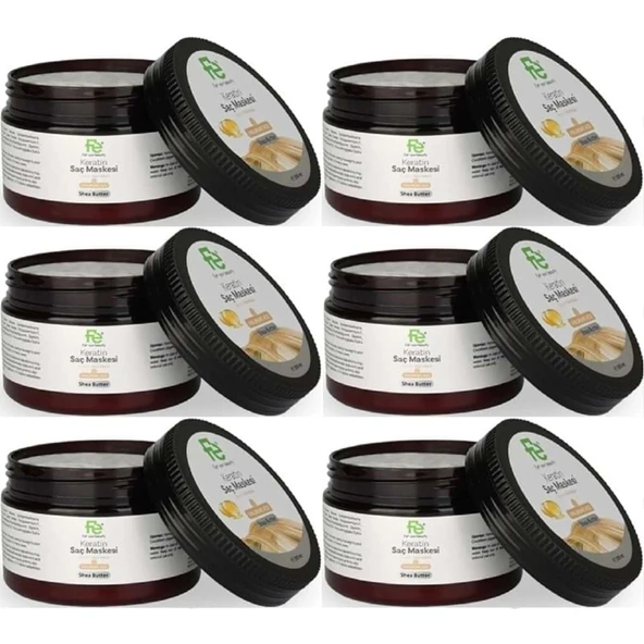 Fe Keratin Saç Maskesi 300ML (6 Lı Set) ürün görseli 1