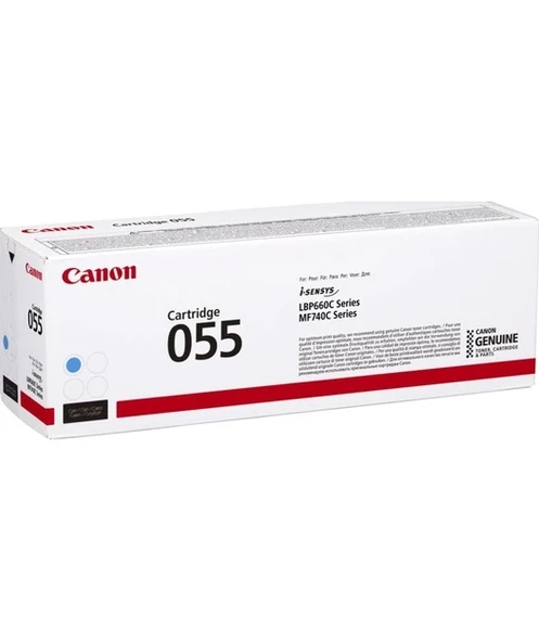 Canon CRG-055 Cyan Toner K. 3015C002 ürün görseli 1